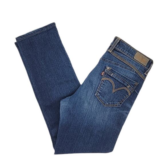 LEVI'S 222 Rare 2013 Midrise Skinny Leg "Flatters & Flaunts" Jeans - Size 8M - Picture 3 of 8